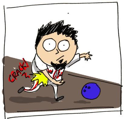 What did Josh Beckett really do to his elbow? Terrible
      Cartoons explores the possibilities.