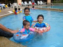 Swimming @ Royale Bintang Hotel