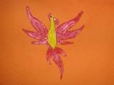 Melon PUL AIO/PTP-Hand Painted Phoenix