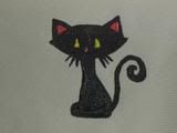 Mint PUL AIO/PTP-Hand Painted Black Cat