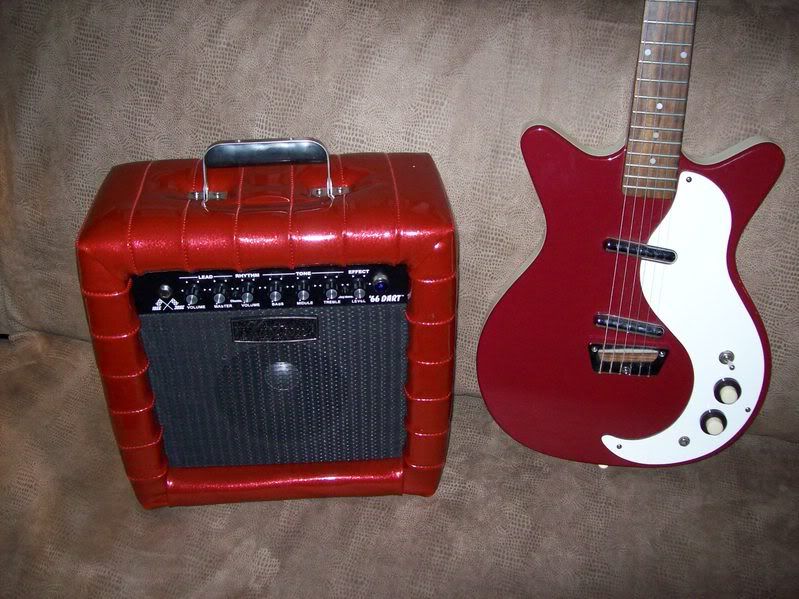 Those little Tuck and Roll Kustom Amps are 49 at MF Electric Guitars