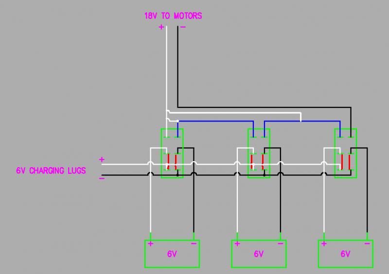 Taking 2 to 18V and Charging considerations - ModifiedPowerWheels.com