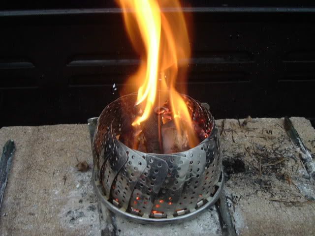 Wood Burning Steamer Tray Stove - bpLite