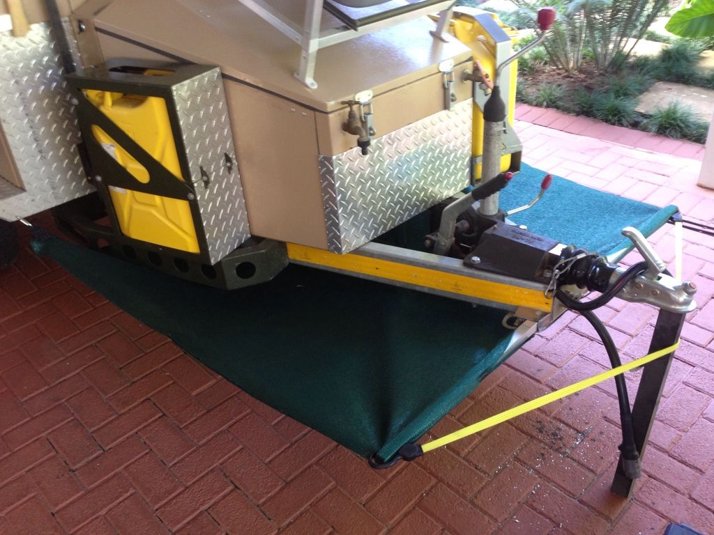 Stone guard for my trailer.