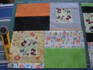 Improv Block 2 - My First Quilting Bee for me.