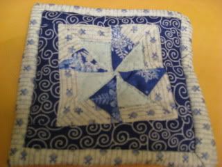 Mini Quilt - 6 inches square