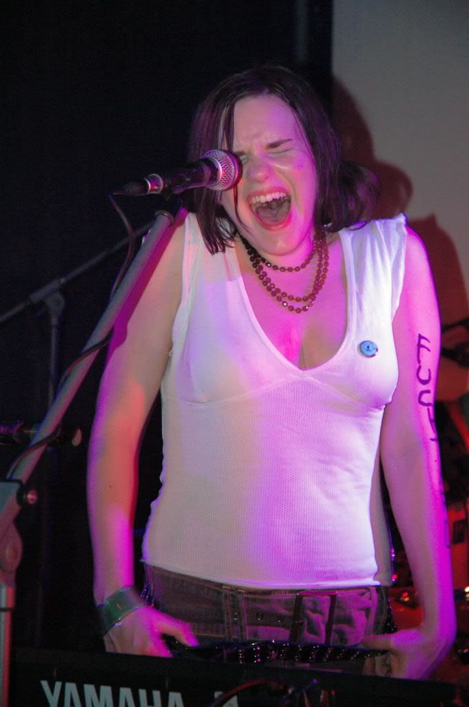 Lisa of Bearsuit screaming her heart out