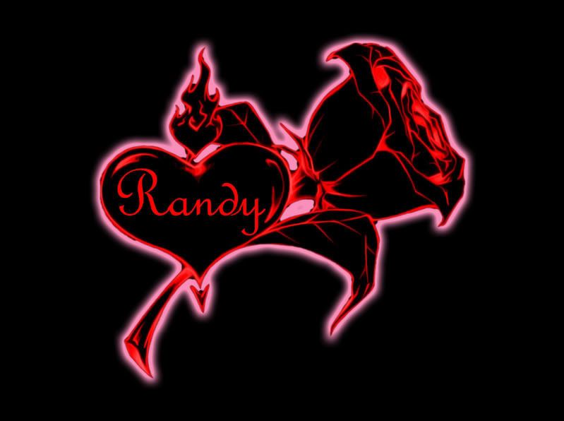Randy\'s Name in the Heart Pictures, Images and Photos