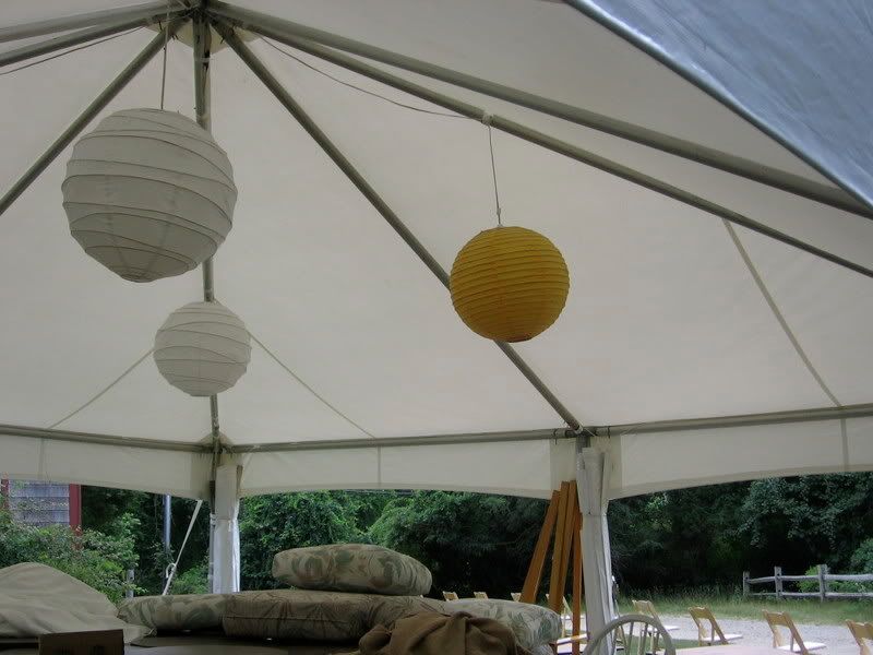 Tent with Lanterns