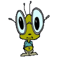 Cute bug nerd Hi There Animated Pictures, Images and Photos