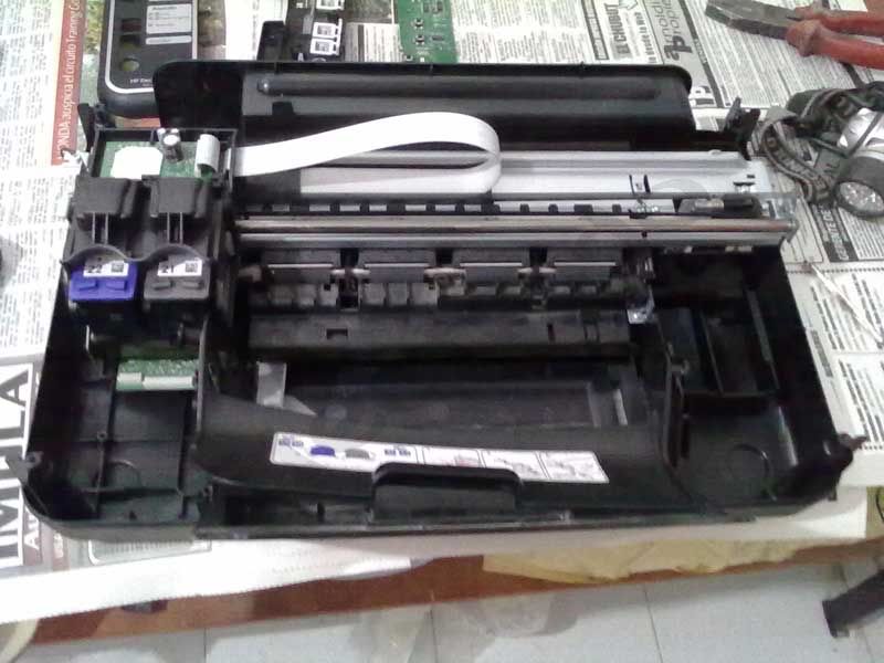 Desarmando impresora HP F4180 Desarmando impresora HP F4180