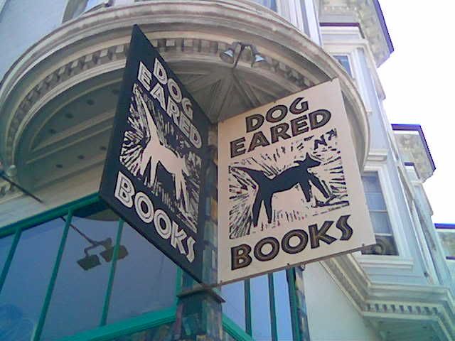 Dog Eared Books sign Pictures, Images and Photos