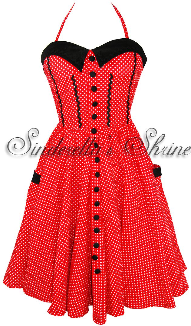 Hell Bunny Red Polka Dot~peggy Sue~ 50s Rock N Roll Prom Swing Dress Xs Xxl 6 18 Ebay 