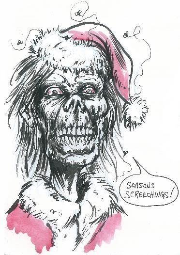 zombie santa Pictures, Images and Photos