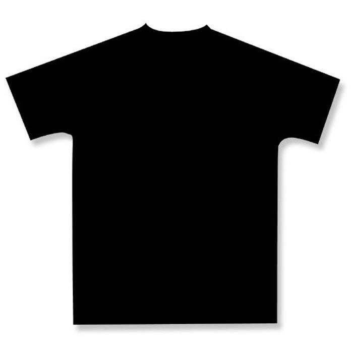 blank shirt template black. Blank black shirt (for canvas)