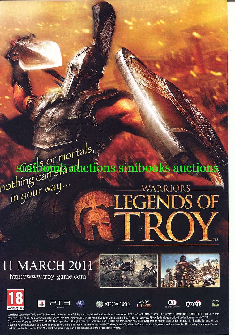 warriors legends of troy xbox 360