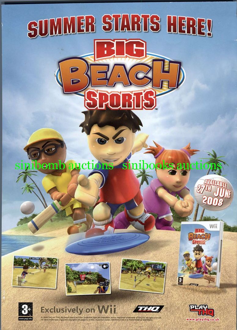 big beach sports wii