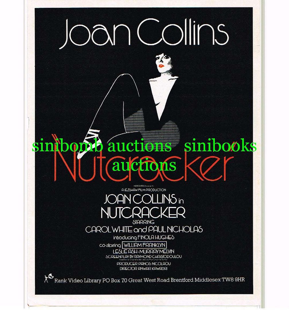 Nutcracker Joan Collins Movie Film Original Magazine Advert L001422 on