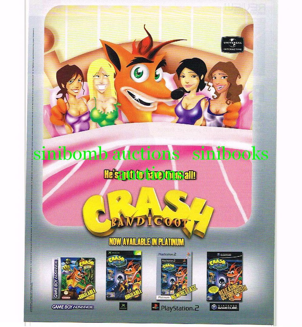 crash bandicoot ps2 for sale