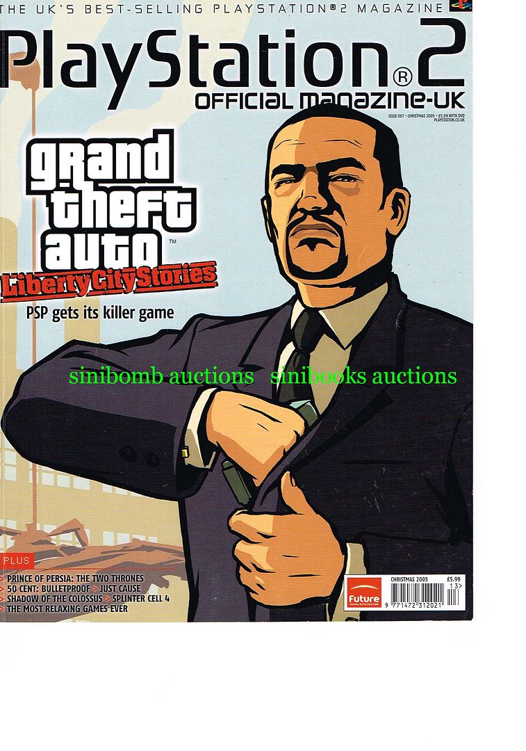 Grand Theft Auto GTA Library City Stories PS2 Sony PlayStation 2