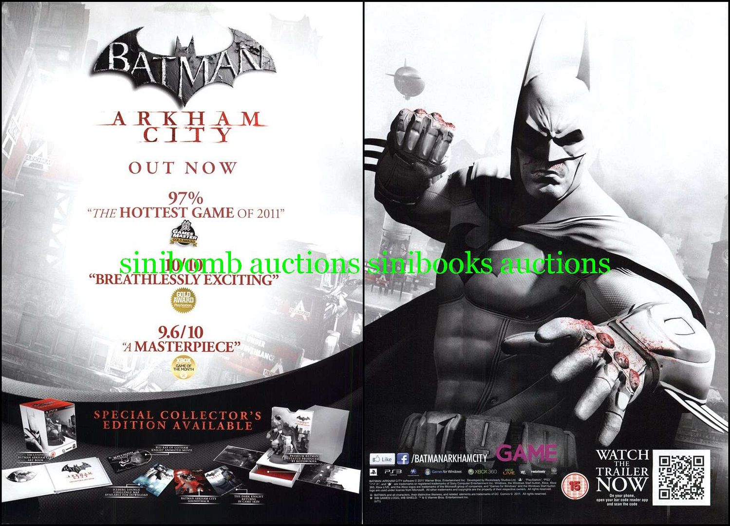 batman arkham city xbox 360