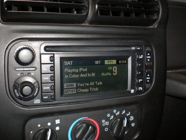 Chrysler rb1 radio ipod