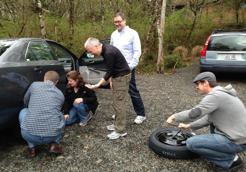 How Many Writers Does it Take to Change a Tire?
