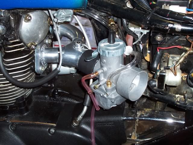 v star 650 single carb conversion