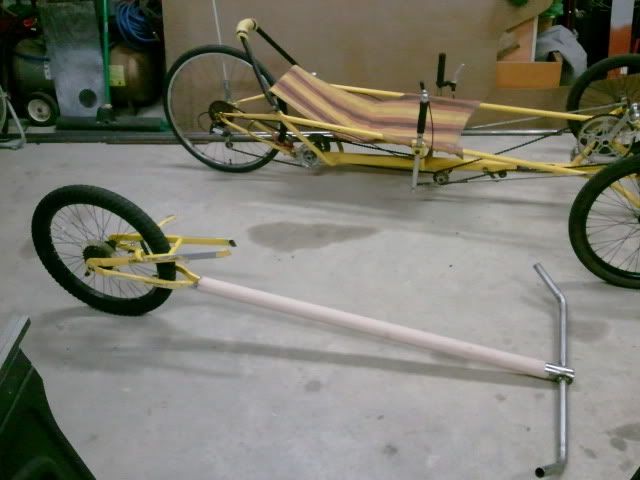 recumbent trike front axles