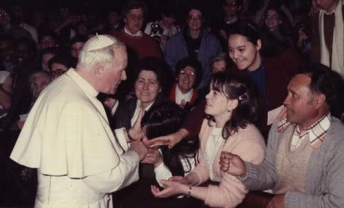 Guida e João Paulo II