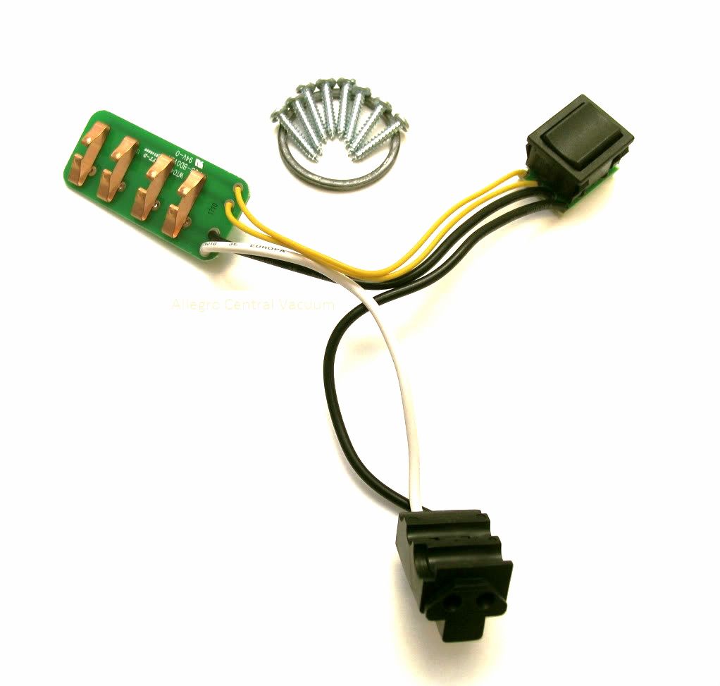 NEW NuTone Central Vacuum Hose Switch Repair Kit 0901B VAC eBay