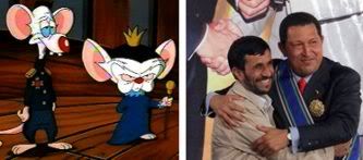 Pinky & Cerebro, Huguito y Mahmud