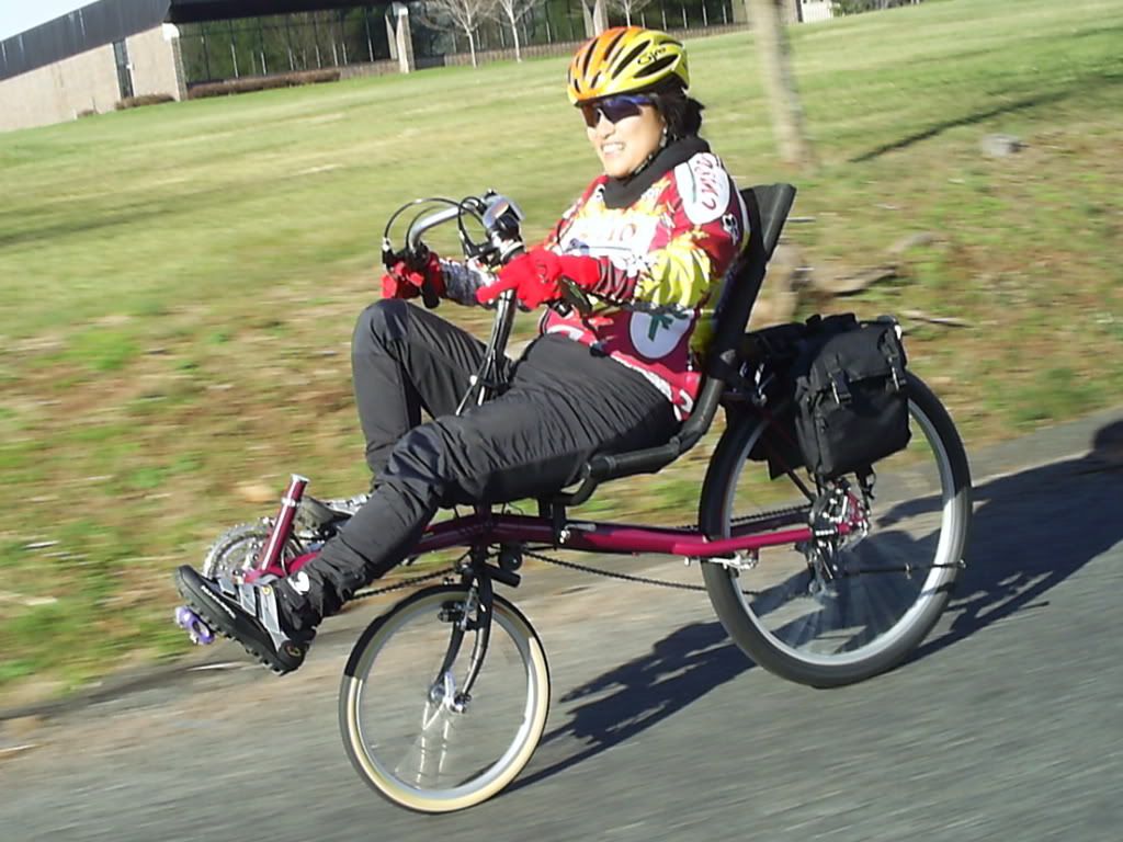 recumbent road bike for tall person