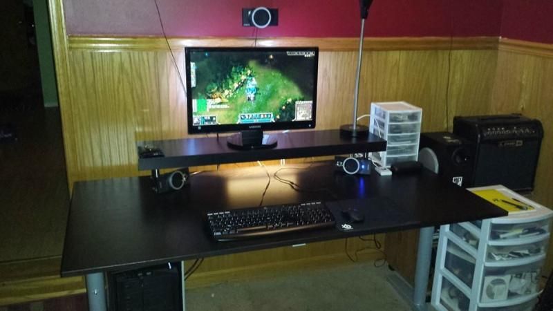 new gaming desk hobbyist deadlygaming