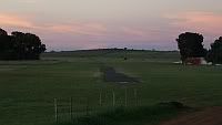 Sunset on the final day - Runway 36