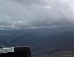 Soaring at cloudbase