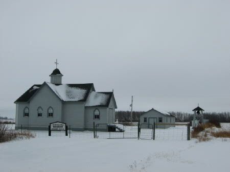 Canora's old church to the south east