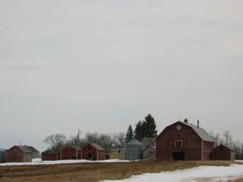 Barn near Duff