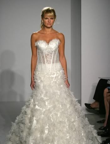 Pnina Tornai, wedding dress gown