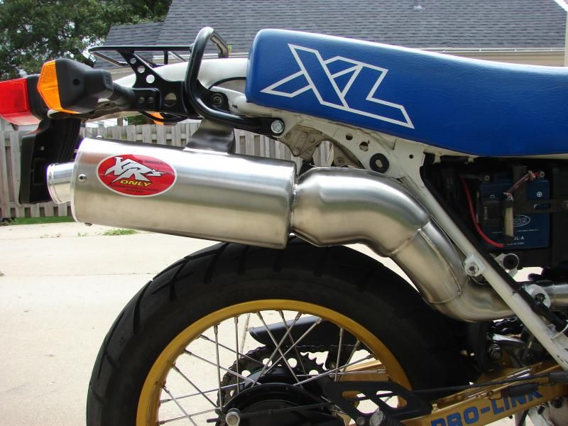 XR'S Only full exhaust system install on an 86 XL600R Honda XRV Forum