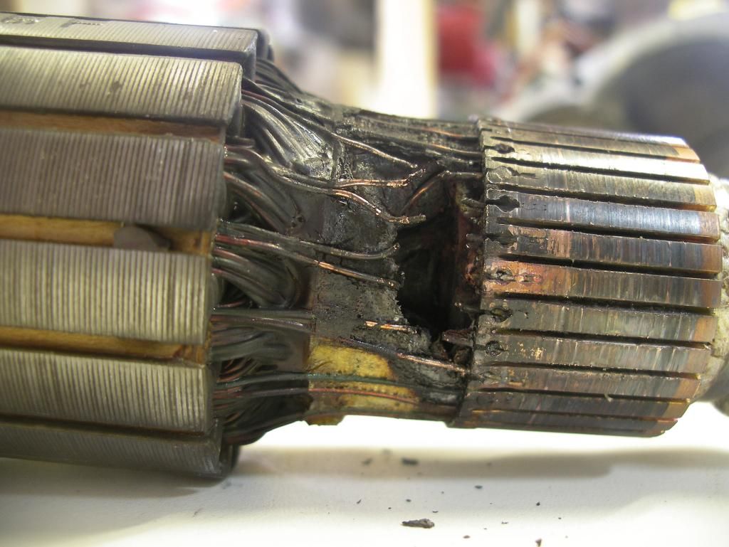 burnt motor repair possible?