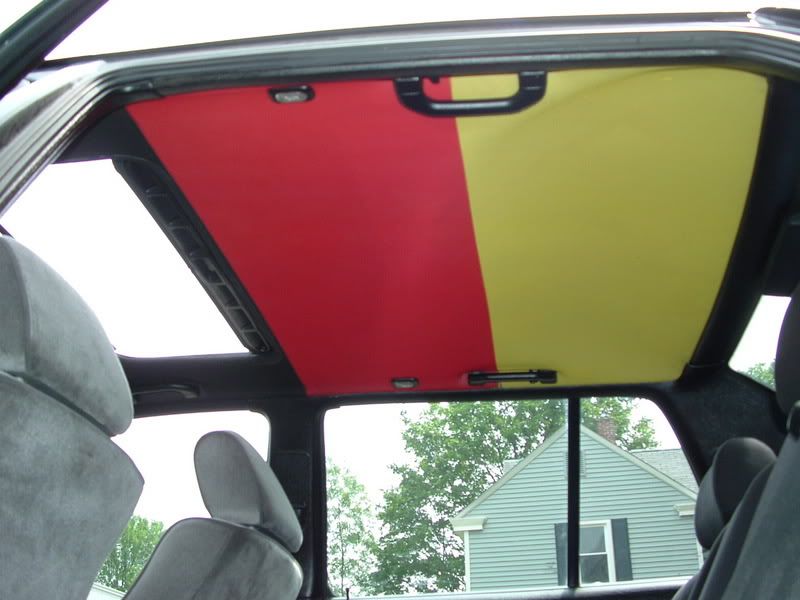 German flag headliner installed. *pics* VW Vortex Volkswagen Forum