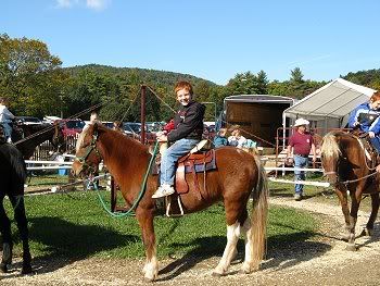 micah on horse