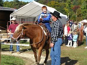 caleb on horse