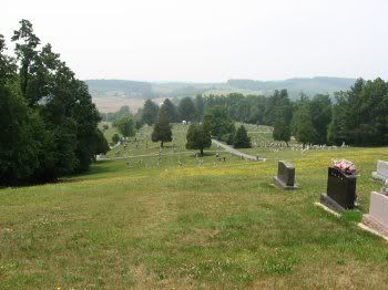 Cemetery view