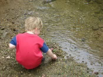 Exploring his world