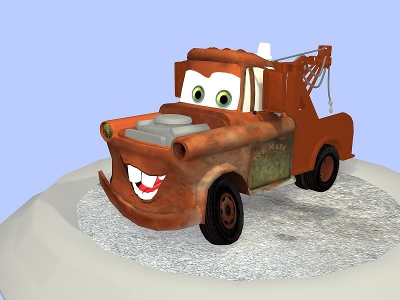 disneys TowMater hey just a little something im working on