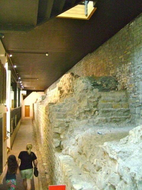 The exterior castle walls were built on ancient Roman walls. You can still see the original Roman stonework. Some is displayed inside, but much of what remains was used in the construction of the walls erected in Norman and Victorian times. They'v photo 10462787_10154435957880023_4735929643509606070_n.jpg