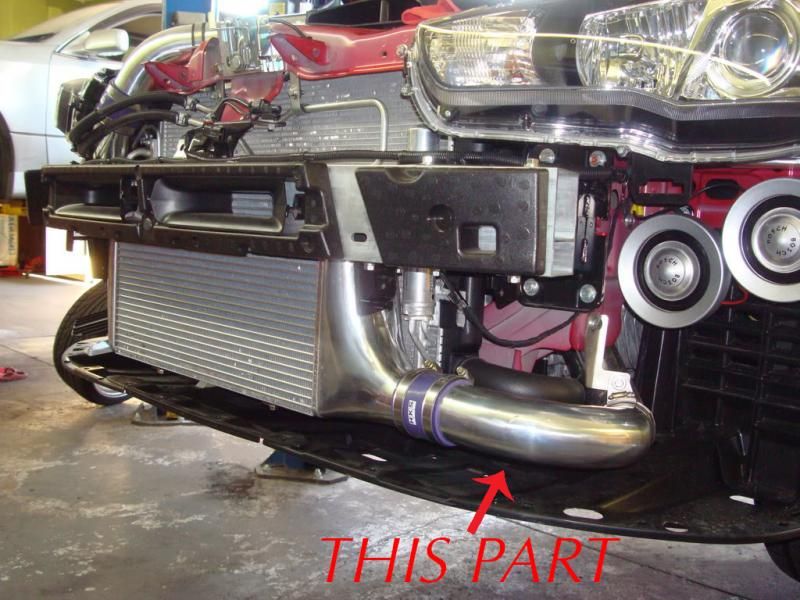 WTB HKS Lower Intercooler Pipe Evo X
