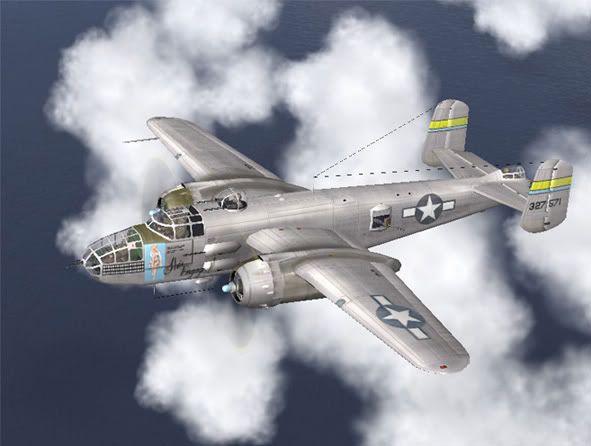 New B-25J Skins From The MTO, 57th Wing | Forums